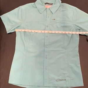 Cloudveil short sleeve quick drying Aqua Green